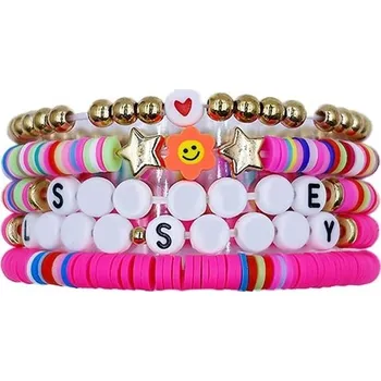 Náramek Dárky Lolileo T Singer - Sada 5 náramků T Singer, Náramky přátelství, Pověst, Náramky přátelství