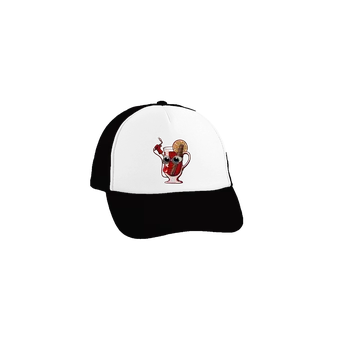 Kšiltovka Bastard Svařák kšiltovka truckerka Black cap