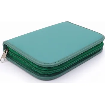 Penál Penál dvě klopy zelený