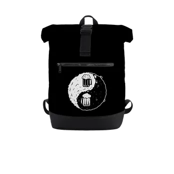 Městský batoh Bastard Jin Jang pivo batoh Black