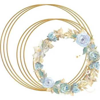 Lapače snů, 9 ks, kovové kruhy, HYXIN-EU