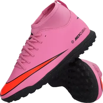 Kopačky Dětské kopačky turfy Nike Mercurial Superfly 10 Club TF bordo