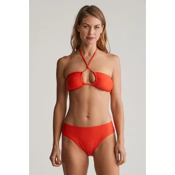 Dámské plavky PLAVKY GANT BANDEAU TOP ORANGE RED