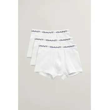 Chlapecké spodní prádlo SPODNÍ PRÁDLO GANT TRUNK 3-PACK WHITE