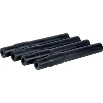 Gumové hadičky na mléko ke strukovým pouzdrům 16,5 x 8,5 x 125 mm černé DeLaval balení 4ks