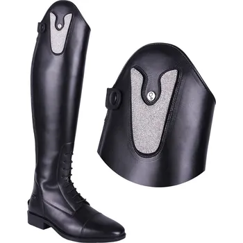 Jezdecká obuv QHP Vyměnitelné díly k botám Sasha QHP, pár, glitter silver