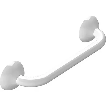 Sada koupelnových doplňků Spirella madlo do koupelny ECO, bílé, ocel, 30 cm