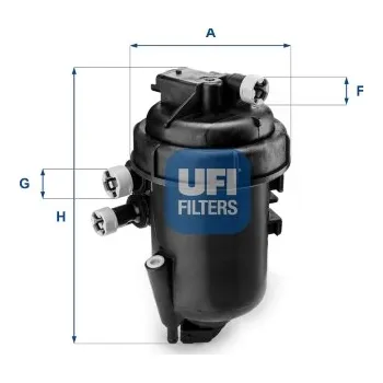 Auto-moto Palivový filtr UFI 55.084.00