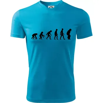 Evoluce baseball chytač - Dětské triko sportovní (dresovina) - 158 cm/12 let ( Světlý tyrkys )