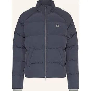 Fred Perry Pánská Prošívaná Bunda, tmavě modrá, 54