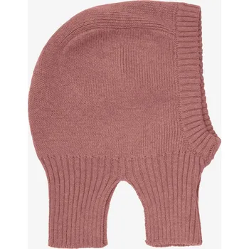 Kukla Dětská pletená merino kukla růžová Brick Dust CeLaVi Velikost: 52cm (vel. 98)