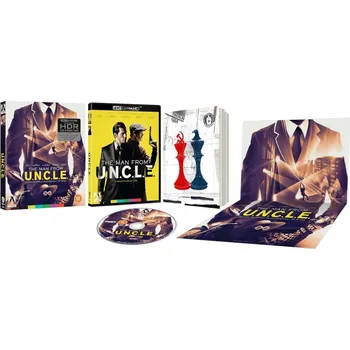Blu-ray film Krycí jméno U.N.C.L.E. - Limited Edition 4K Ultra HD Blu-ray (bez CZ)
