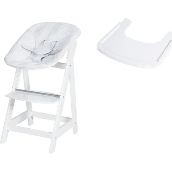 Dětské zboží roba Dětská jídelní židlička 2 v 1 "Born Up Zickzack" s pultíkem