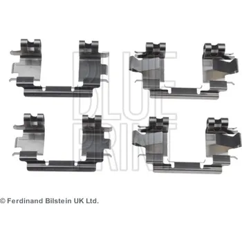 Brzdový komplet BLUE PRINT Sada příslušenství, obložení kotoučové brzdy ADH248601