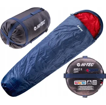 Spacák Spací pytel HI-TEC AREZ II PATRIOT BLUE/RIBBON RED