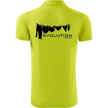 Pánská košile Evoluce spodního prádla - Polokošile Victory sportovní (dresovina) - S ( Limetková )