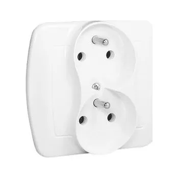 Elektrická zásuvka Elektrická Zásuvka zásuvka Kontakt-simon bílá