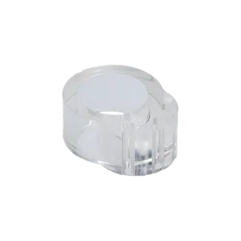 Gumový doraz na kliky, madla, dveře a pod. Barva: Průsvitná, průměr díry 20mm