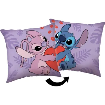 Polštář Fleecový polštářek Disney STITCH 40x40cm