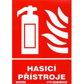 Značení Maják Tabulka "HASICÍ PŘÍSTROJ"