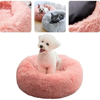 Pelíšek pro psa Polštář pro psy Dogguru růžový 60 cm x 60 cm