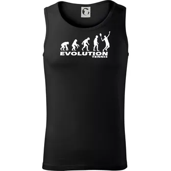 Evoluce tenis kluk - Tílko pánské Core - 2XL ( Černá )