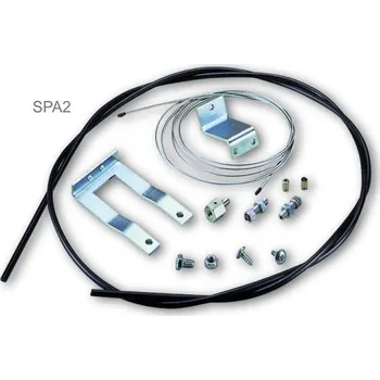 Garážová vrata Odblokování sekčních vrat s lankem