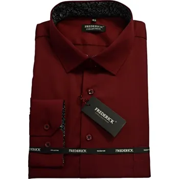 Pánská košile Pánská košile s dlouhým rukávem - střih SLIM - vzor F219 - 43