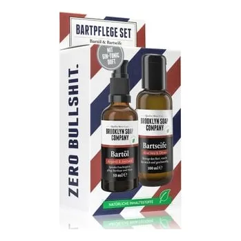 Make-up Brooklyn Soap Company Bartpflege Set Small Sada péče o vousy