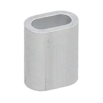 Ohradník Hliníková lisovací spojka pro 5.0mm lanko