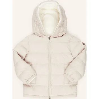 Moncler Enfant Péřová Bunda Najan pro miminko, světle hnědá, 92