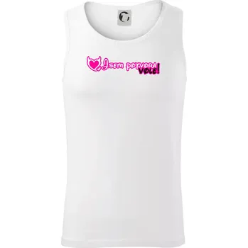 Jsem potvora, vole! - Tílko pánské Core - XL ( Bílá )