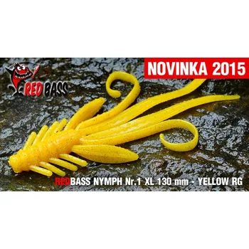 Umělá nástraha Nymfa REDBASS XL - Yellow /130mm - 1ks