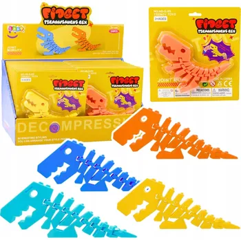 Puzzle Fidget 3D – prostorové antistresové Puzzle Dinosaurus