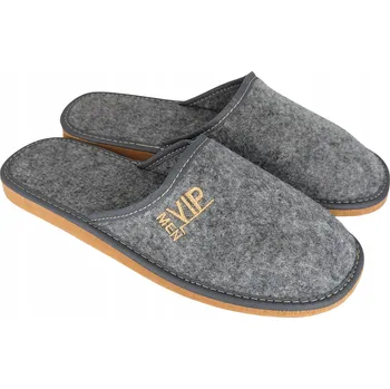 Pánské pantofle Papuče Pánské Pantofle Bačkory Plstěné Bamboše , Polské 40