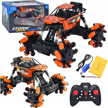 RC model auta Auto na dálkové ovládání S Ovladačem Akumulátor, osvětlená kolečka, rolovací kolečka