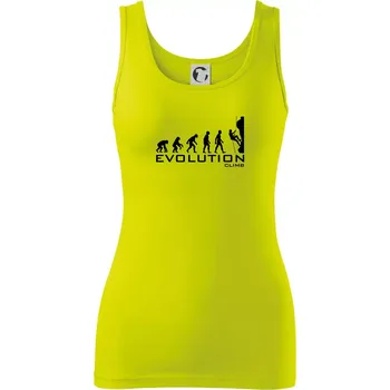 Dámské tričko Evolution Climb - Dámské tílko - XL ( Limetková )