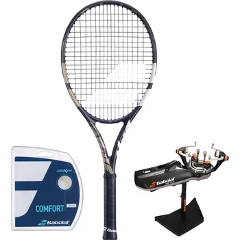 Tenisová raketa Babolat Pure Drive Wimbledon 2025 vypletená - G3