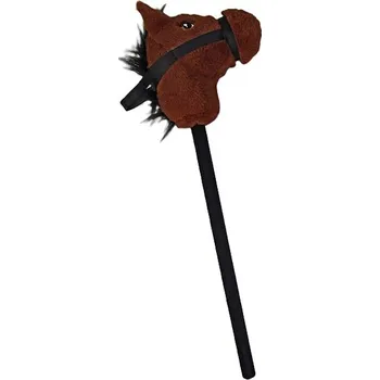 Houpací kůň Vizopol Kůň na tyči se zvukem hnědý