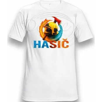 Pánské tričko Dante Tričko bílé Hasič II.,2XL