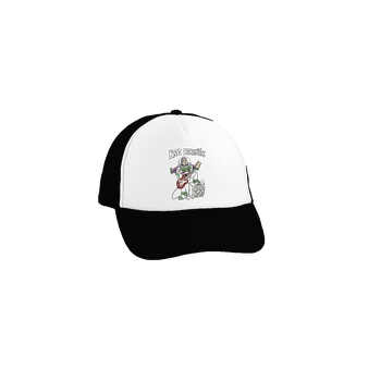 Kšiltovka Bastard Bass Rakeťák kšiltovka truckerka Black cap