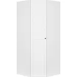 Rohová skříň Flex - Black Red White - BRW Bílá 103x240 cm