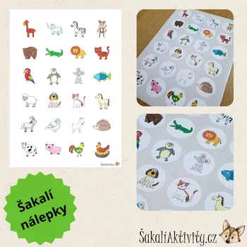 samolepka Samolepky - Zvířátka