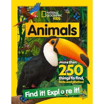Kniha Animals Find it! Explore it! (National Geographic Kids)(Brožovaná)