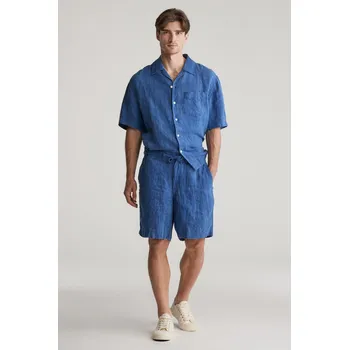 Pánské kraťasy ŠORTKY GANT REL LINEN RESORT SHORTS RICH BLUE