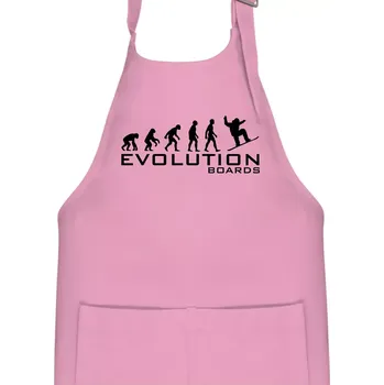 Kuchyňská zástěra Evoluce Boards - Dětská zástěra na vaření - Univerzální velikost ( Růžová )