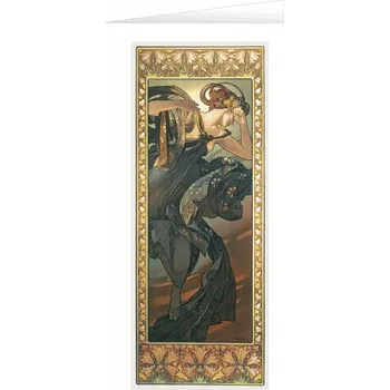 Blahopřání Alfons Mucha – Evening Star