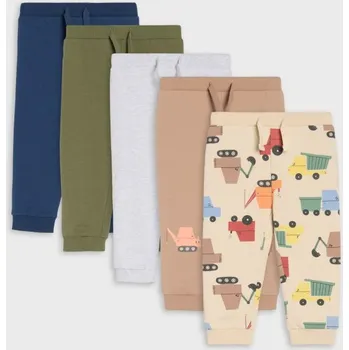 Chlapecké kalhoty Sinsay - Kalhoty 5 pack - hnědá - 078EN-74X - 078EN-74X-68