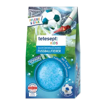 bomba do koupele tetesept Dětská bomba do koupele Fotbalová horečka 140 g