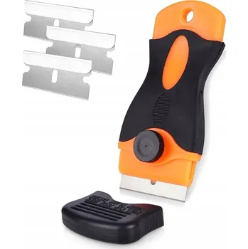 Kuchyňská škrabka Škrabka na keramické a indukční desky 10,5 cm 4 ks